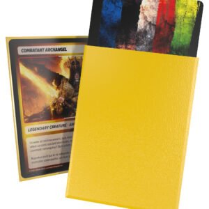 Cortex Sleeves Standard Size Matte Yellow (100)