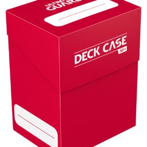 Deck Case 80+ Standard Size Red