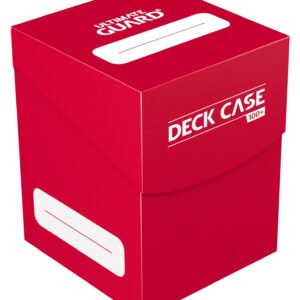 Deck Case 100+ Standard Size Red