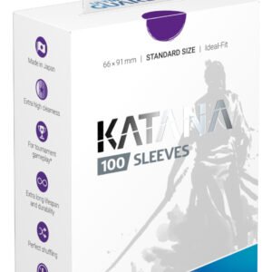 Katana Sleeves Standard Size Purple (100)