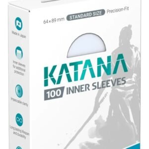 Katana Inner Sleeves Standard Size Transparent (100)