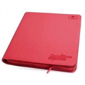 Zipfolio 480 - 24-Pocket XenoSkin (Quadrow) - Red