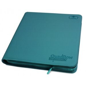 Zipfolio 480 - 24-Pocket XenoSkin (Quadrow) - Petrol Blue
