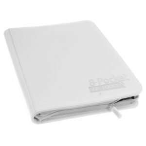 Zipfolio 160 - 8-Pocket XenoSkin White