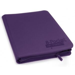 Zipfolio 160 - 8-Pocket XenoSkin Purple